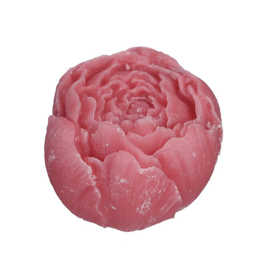 Amber Blokje Pink Roses  in vorm roos