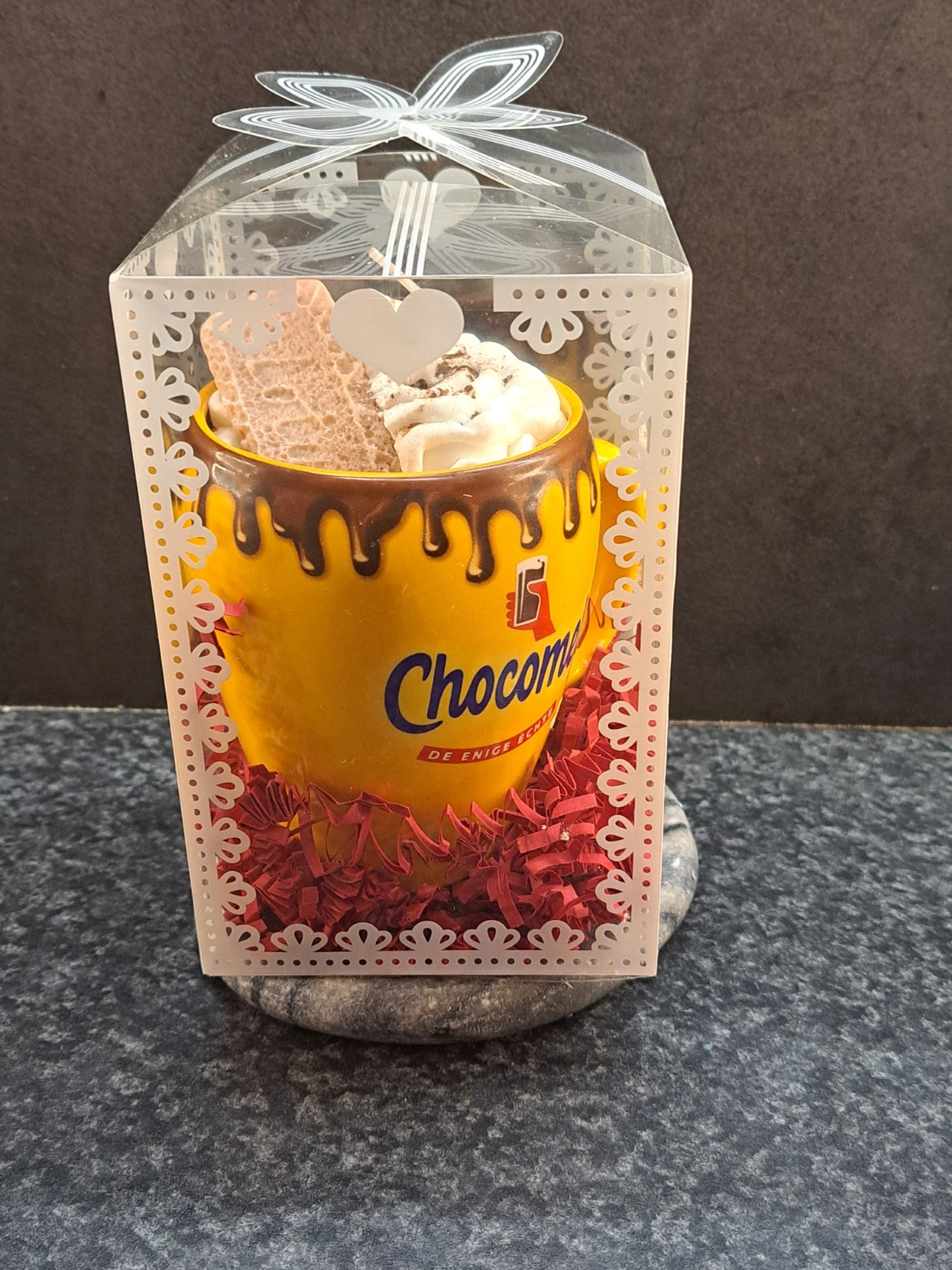 Unieke Chocomel Kaars met Hoogwaardige Soy Wax – Handgemaakt Cadeau