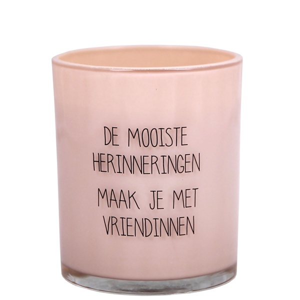 SOJAKAARS - DE MOOISTE HERINNERINGEN, MAAK JE MET VRIENDINNEN - GEUR: GREEN TEA TIME