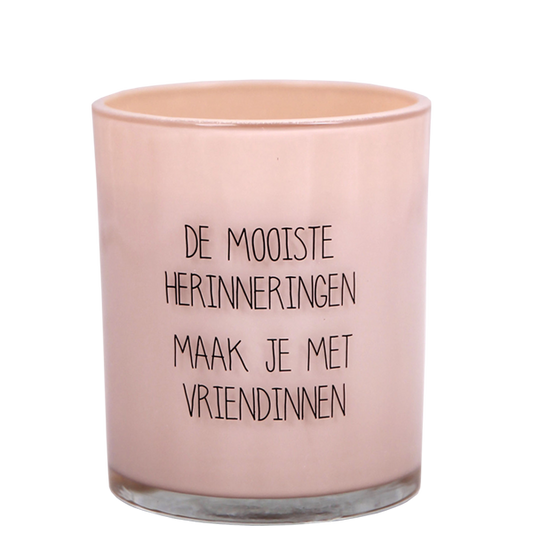 SOJAKAARS - DE MOOISTE HERINNERINGEN, MAAK JE MET VRIENDINNEN - GEUR: GREEN TEA TIME
