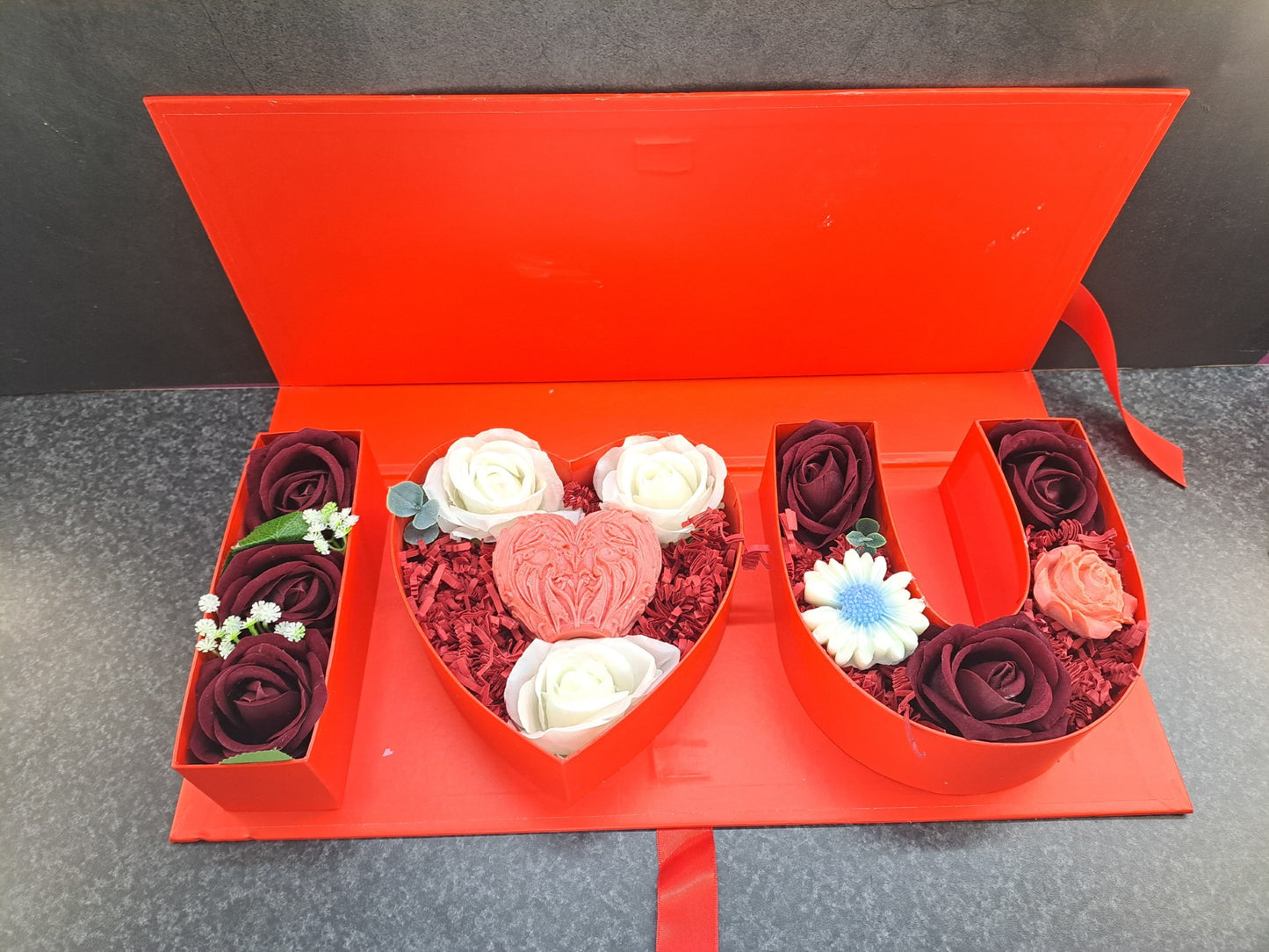Romantische rode Love box