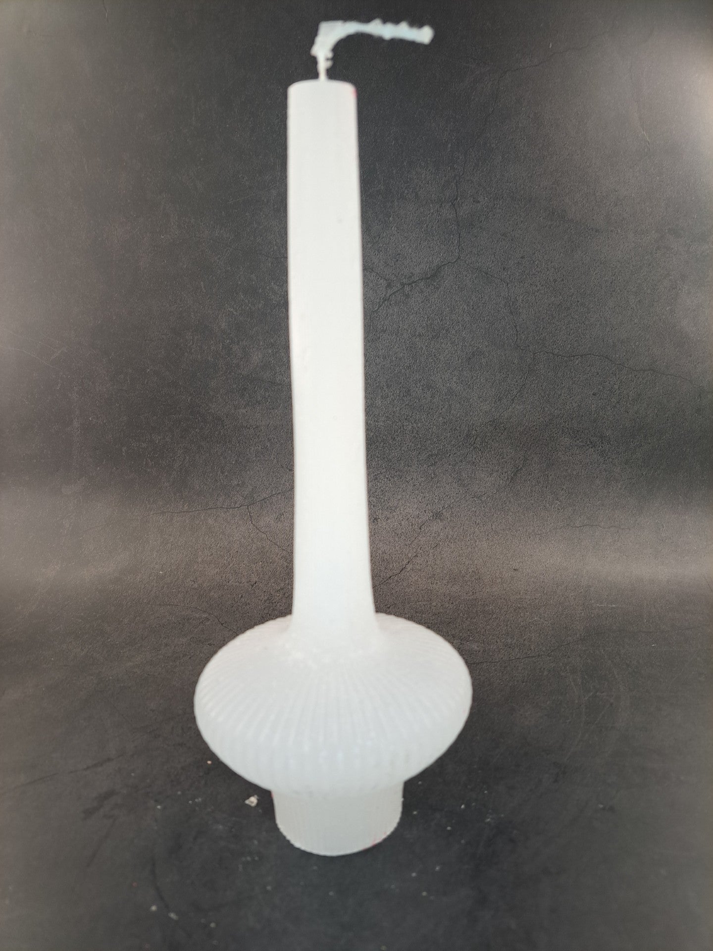 Mooi witte ronden kaars