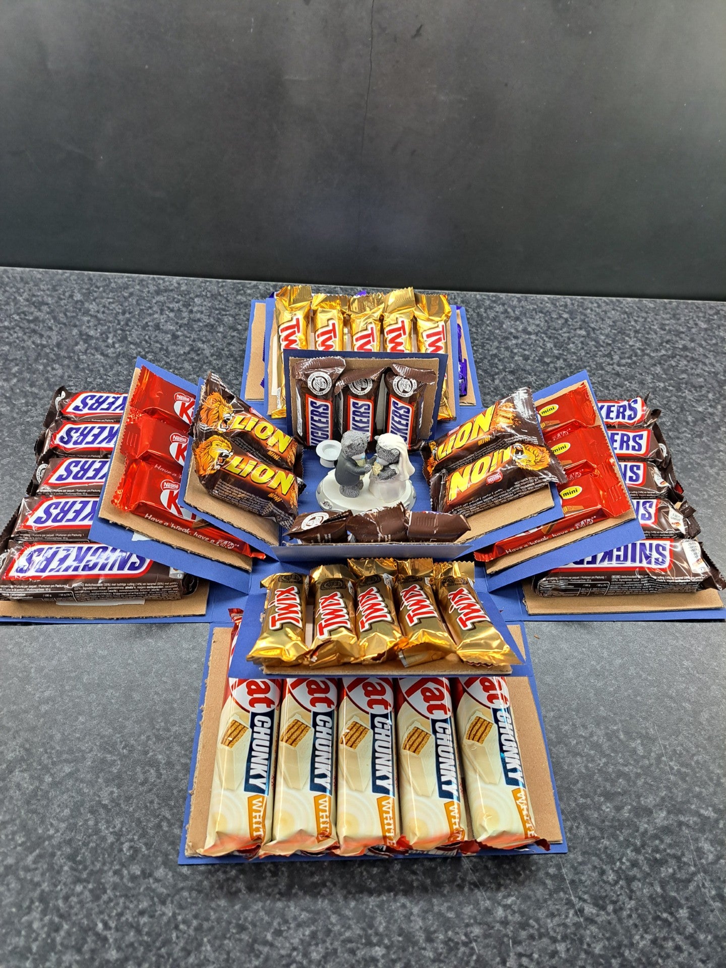 Verrassingsbox met chocolade