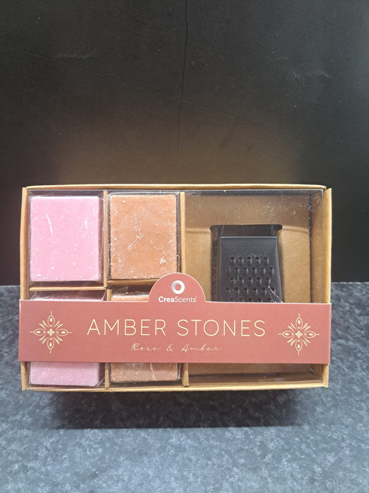 CreaScents Amber geurblokjes Set  ROSE & AMBER