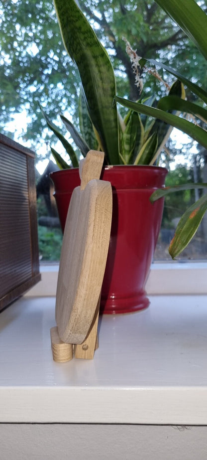 Era Wood  Appel, Peer en Kers  decoratie 18mm massief eiken met sta steun
