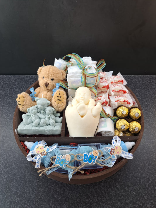 Unieke ronde babybox