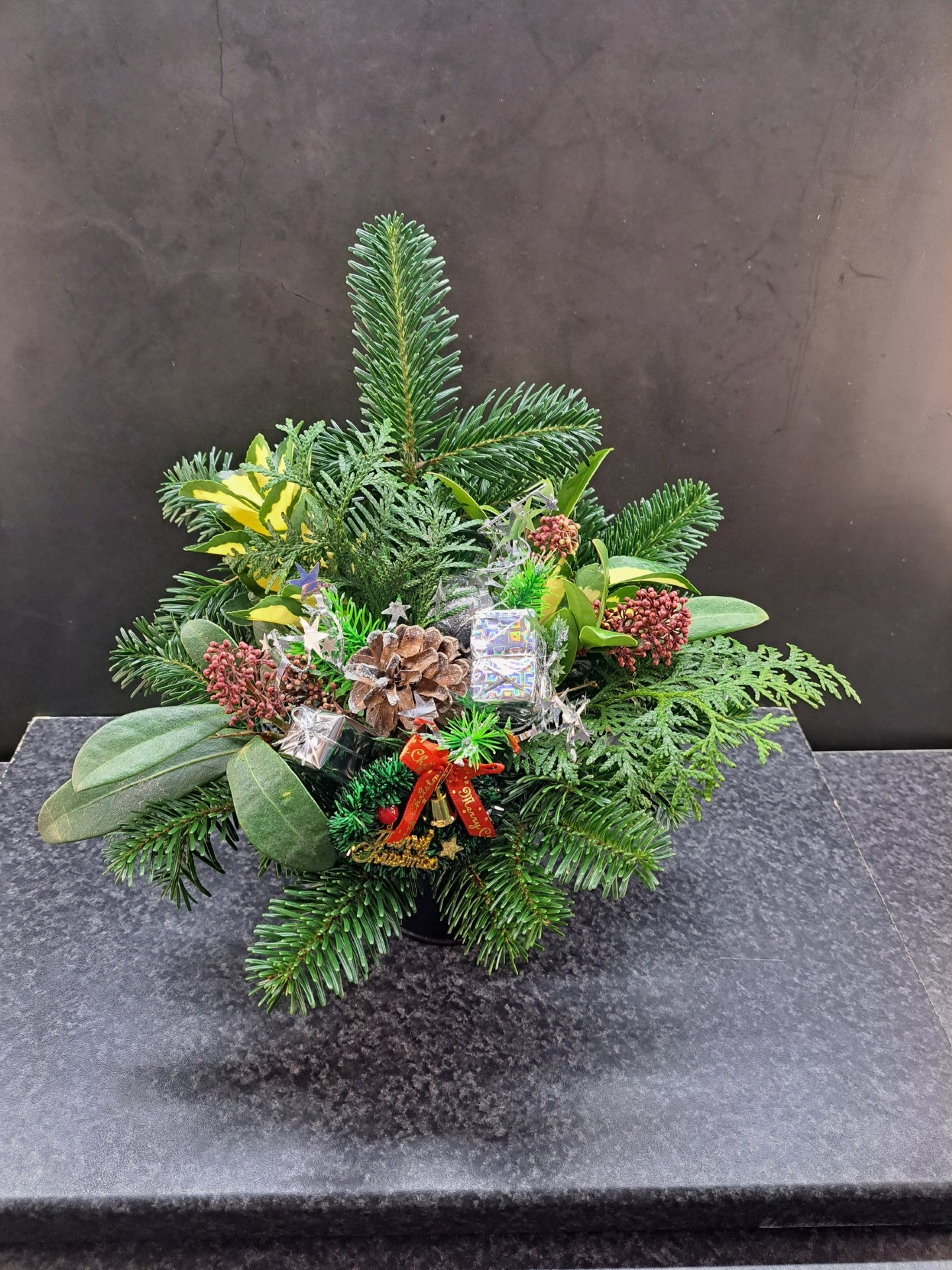 KerststuKlein in Zwart Bikje