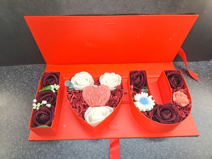 Romantische rode Love box