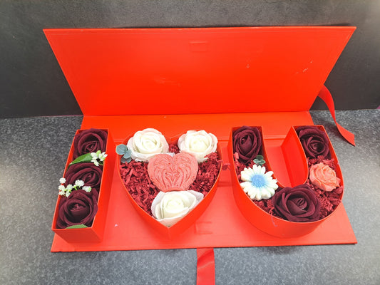Romantische rode Love box