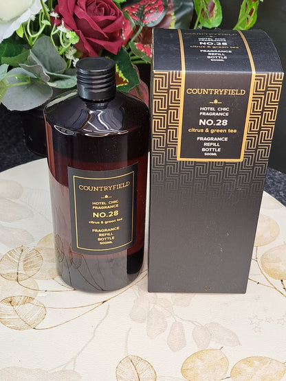 Geurstokjes Navulling No. 28 500 ml   Countryfield