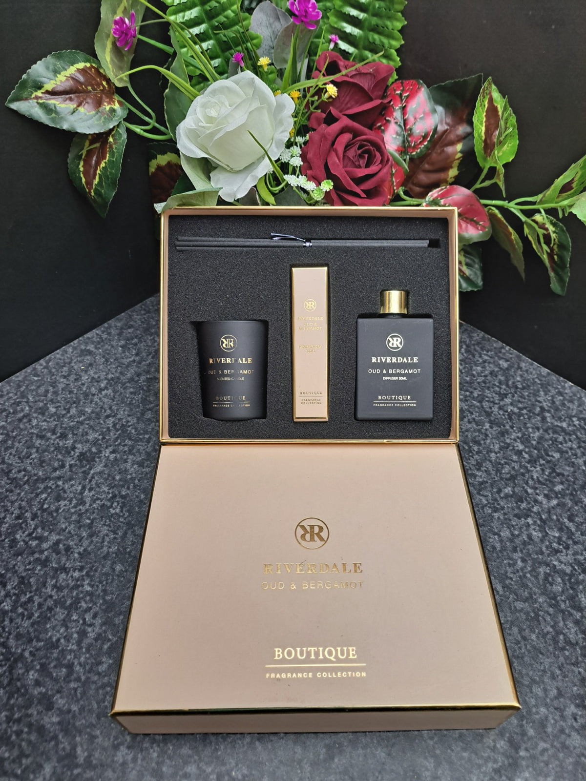 Riverdale Small Oud &amp; Bergamot Geschenkset