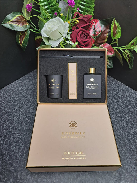 Riverdale Small Oud &amp; Bergamot Geschenkset