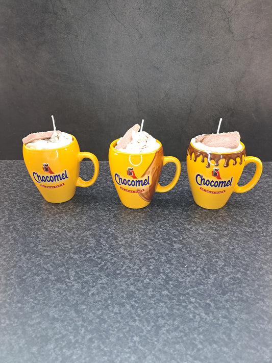 Unieke Chocomelbekker   Kaarsen