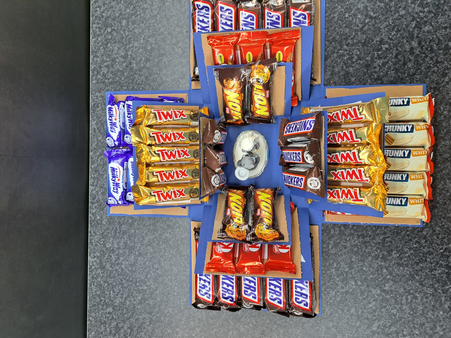 Verrassingsbox met chocolade
