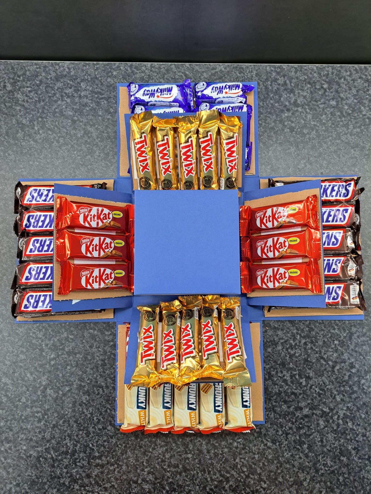 Verrassingsbox met chocolade