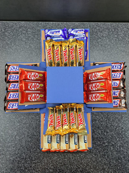 Verrassingsbox met chocolade
